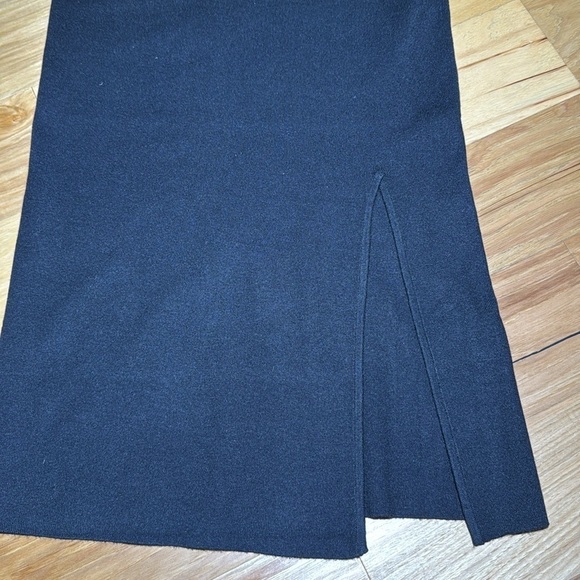 Rachel Zoe Knit Dress MIDI Square neck Sweater - Picture 4 of 7